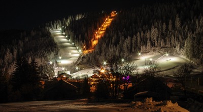 domaine skiable gérardmer de nuit