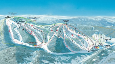 plan piste domaine skiable gérardmer